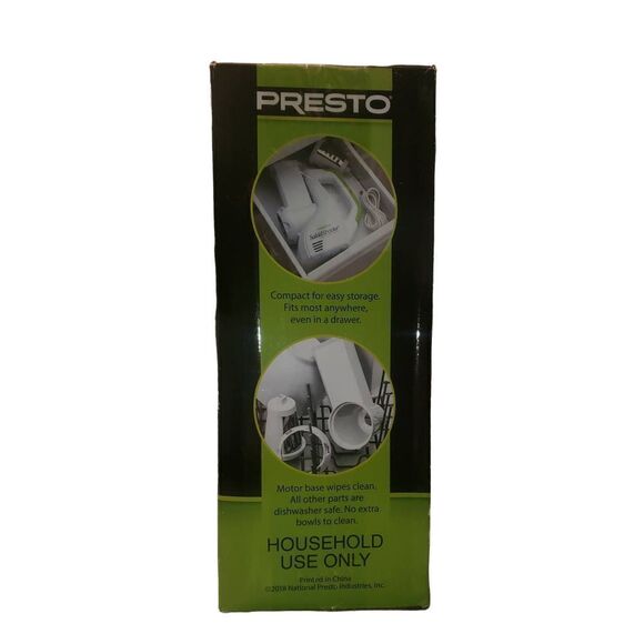 Presto 02910 Salad Shooter Electric Slicer/Shredder - Picture 3 of 3